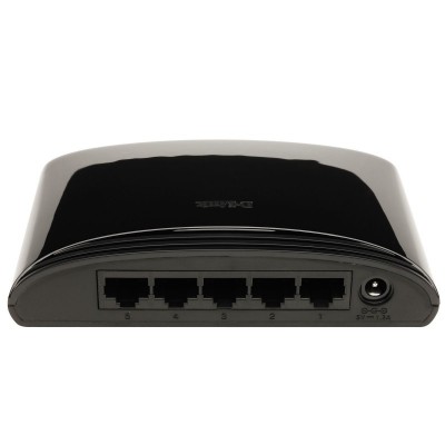 D-Link DES-1005D No administrado Fast Ethernet (10100) Negro