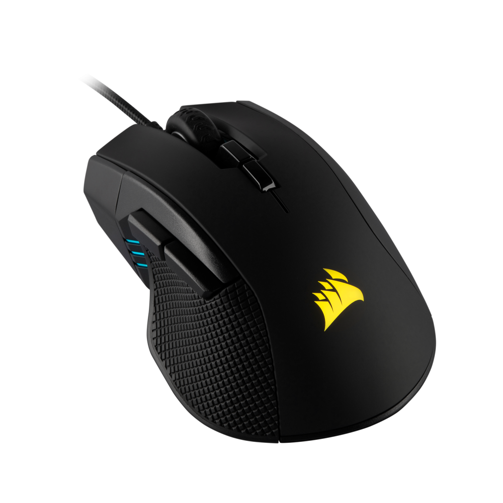 Corsair IRONCLAW RGB ratón mano derecha USB tipo A 18000 DPI