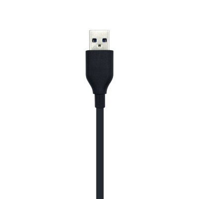 AISENS Hub USB 2.0, Tipo AM - 4 x Tipo AH, Negro, 30 cm
