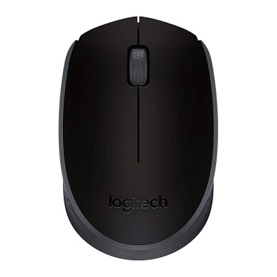 Logitech M171 Black-K ratón Ambidextro RF inalámbrico Óptico 1000 DPI