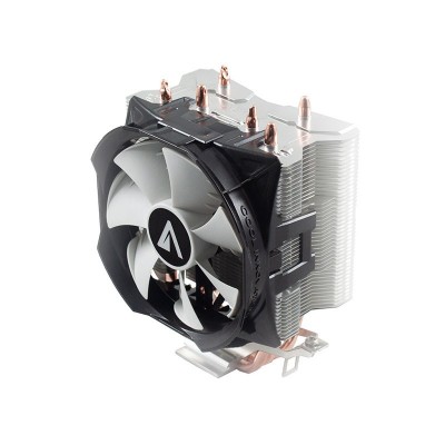 ABYSM Snow III Procesador Enfriador 10 cm Negro, Blanco