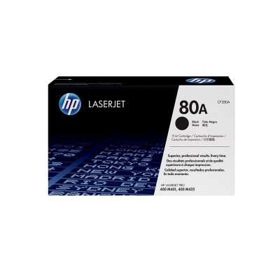 HP Cartucho de tóner original LaserJet 80A negro