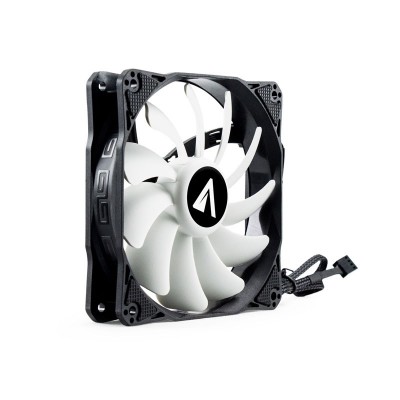 ABYSM Breeze Carcasa del ordenador Ventilador 12 cm Negro, Blanco