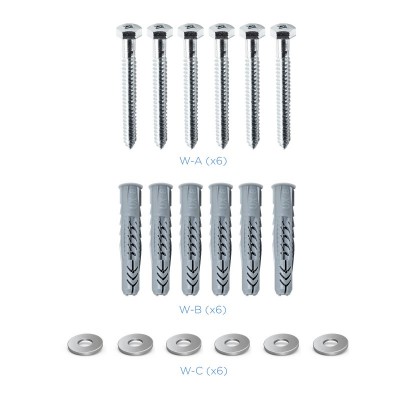 TooQ LP4390F-B soporte para TV 2,29 m (90") Negro