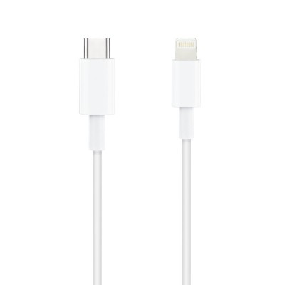 TooQ 10.10.0602 cable de conector Lightning 2 m Blanco