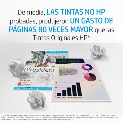 HP Cartucho de tinta Original 963XL negro de alta capacidad