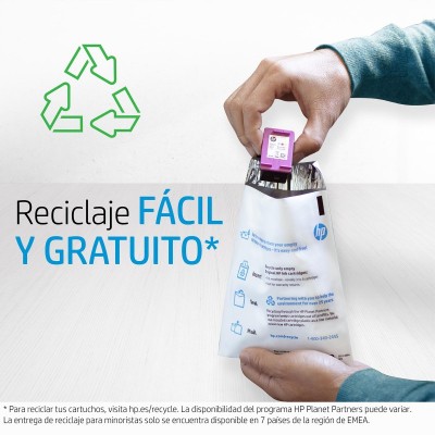 HP Cartucho de tinta Original 963XL cian de alta capacidad