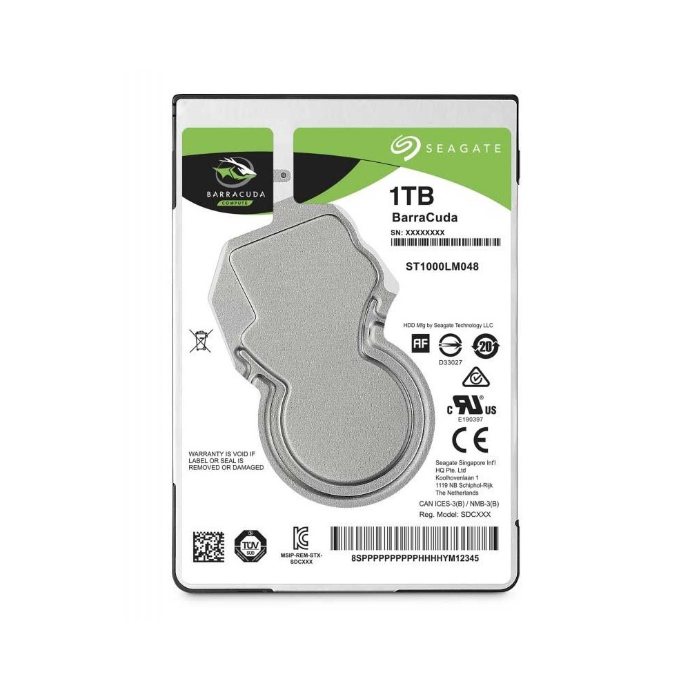 Seagate Barracuda 2.5" 2.5" 1 TB Serial ATA III