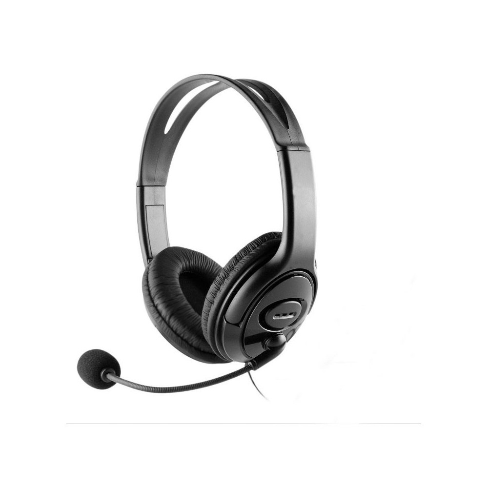 CoolBox Coolchat U1 Auriculares Alámbrico Diadema LlamadasMúsica Negro