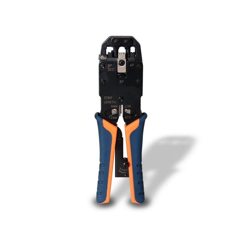 AISENS A142-0311 crimpadora Herramienta para prensar Negro, Azul, Naranja