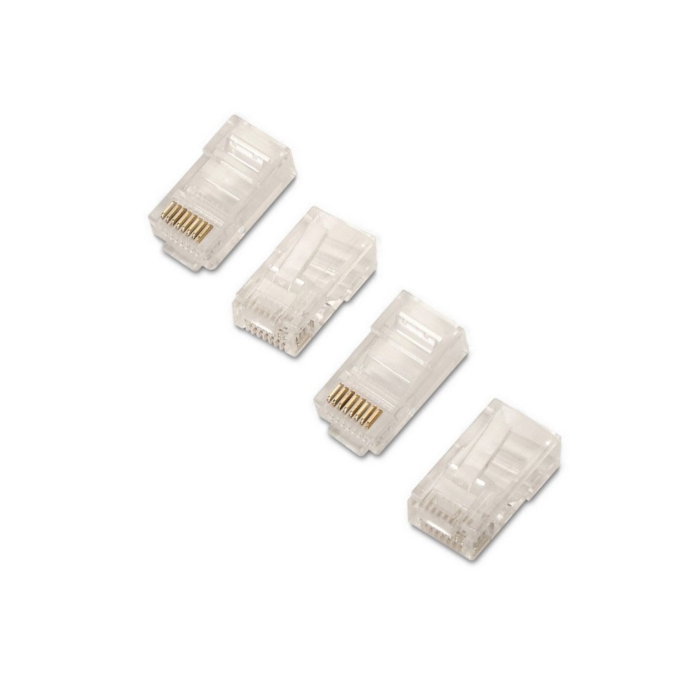 AISENS A138-0290 conector RJ-45 Transparente