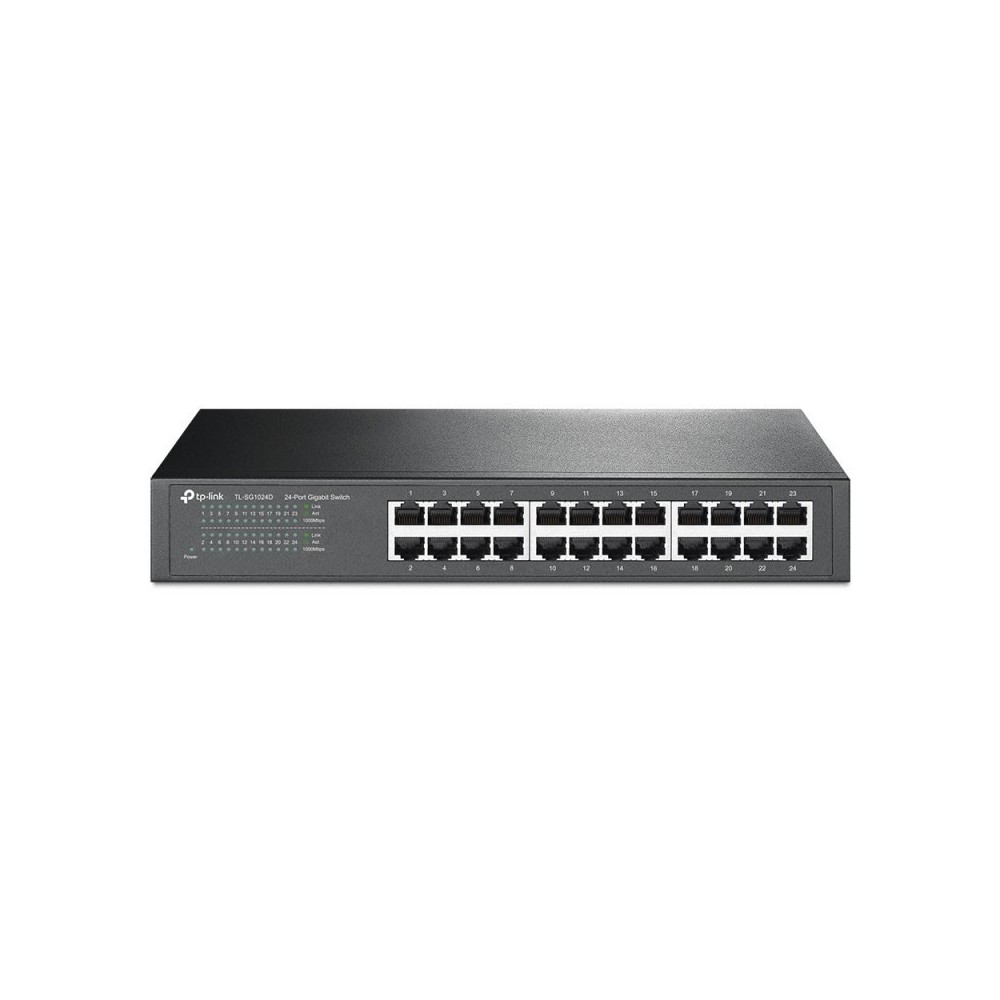 TP-Link TL-SG1024D No administrado Gigabit Ethernet (101001000) Gris