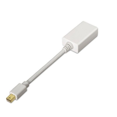 AISENS A125-0138 adaptador de cable de vídeo 0,15 m Mini DisplayPort HDMI Blanco