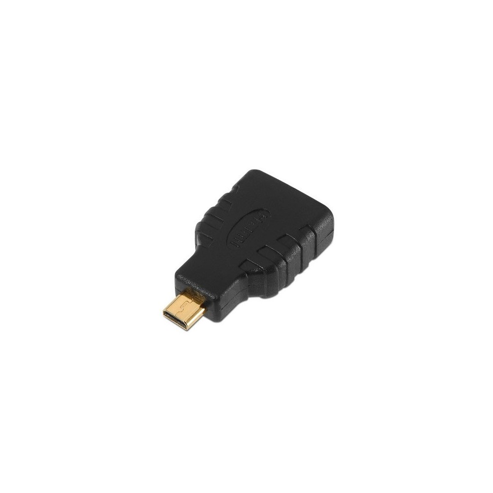 AISENS A121-0125 cambiador de género para cable HDMI Micro HDMI Negro