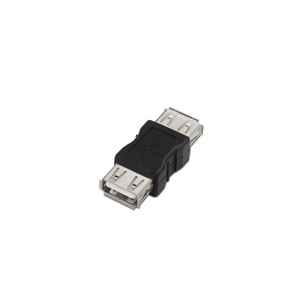 AISENS A103-0037 cambiador de género para cable USB A Negro
