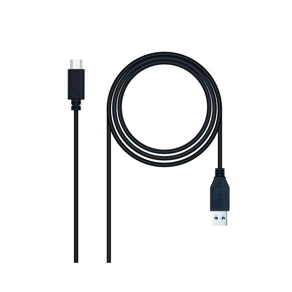 Nanocable Cable USB 3.1 Gen2 10Gbps 3A, tipo USB-CM-AM, negro, 1.5 m