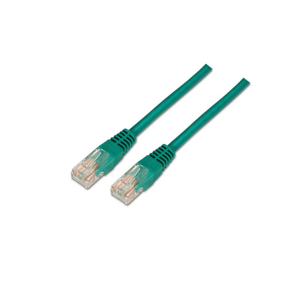 AISENS A133-0194 cable de red Verde 1 m Cat5e UUTP (UTP)