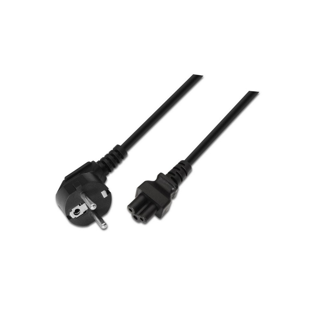 AISENS A132-0172 cable de transmisión Negro 1,5 m CEE77 C5 acoplador