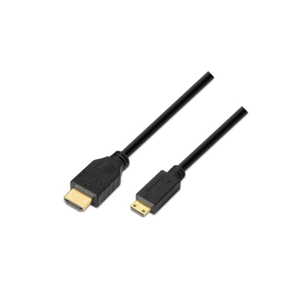 AISENS A119-0115 cable HDMI 3 m HDMI tipo A (Estándar) HDMI Type C (Mini) Negro
