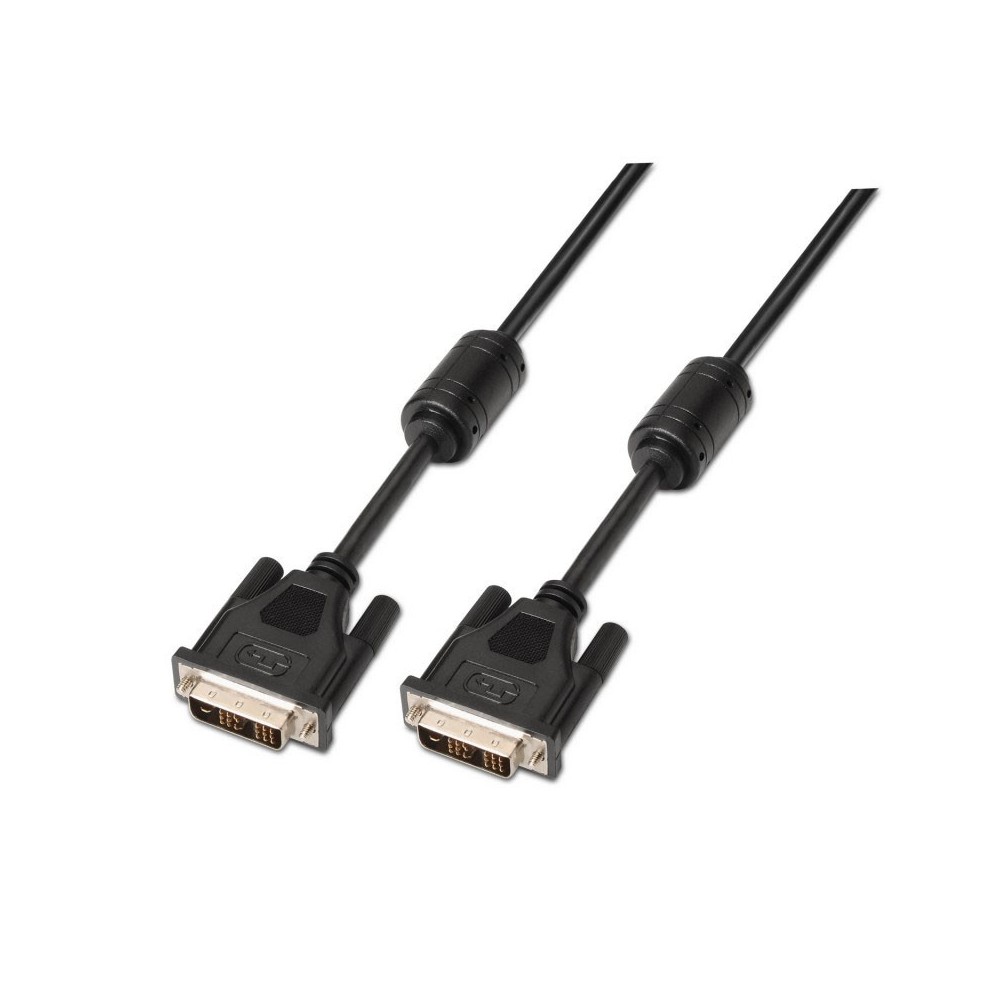 AISENS A117-0086 cable DVI 1,8 m DVI-D Negro