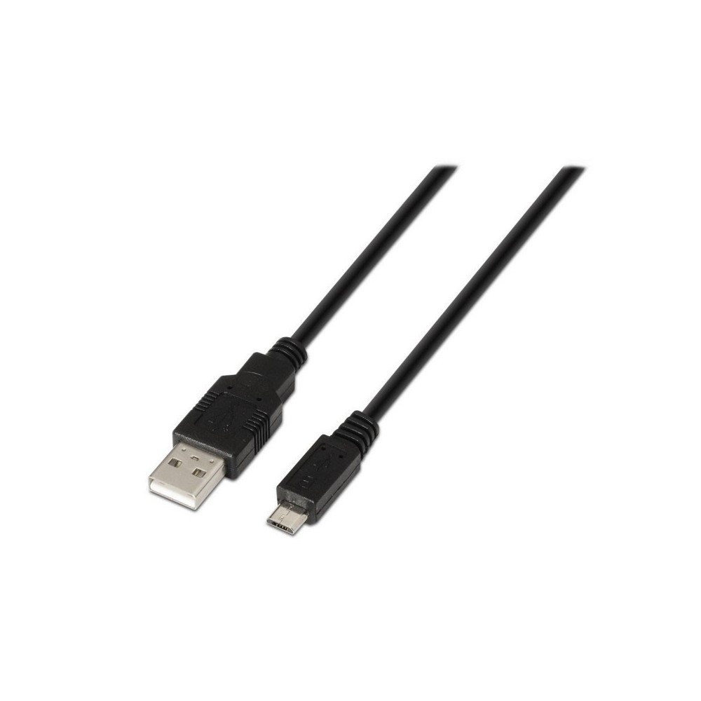 AISENS A101-0029 cable USB 3 m USB 2.0 USB A Micro-USB B Negro