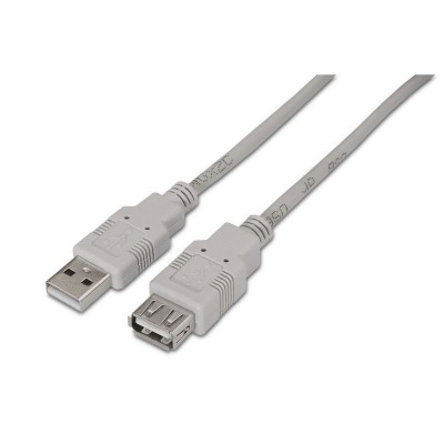 AISENS A101-0014 cable USB 3 m USB 2.0 USB A Beige