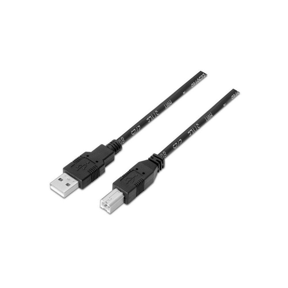 AISENS A101-0006 cable USB 1,8 m USB 2.0 USB A USB B Negro