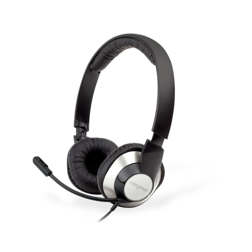 Creative Labs HS-720 V2 Auriculares Alámbrico Diadema OficinaCentro de llamadas Negro