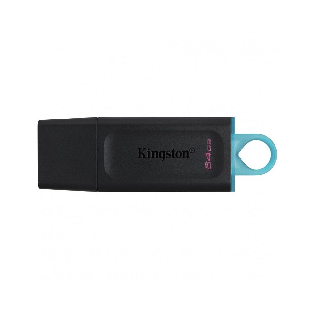 Kingston Technology DataTraveler Exodia unidad flash USB 64 GB USB tipo A 3.2 Gen 1 (3.1 Gen 1) Negro, Turquesa