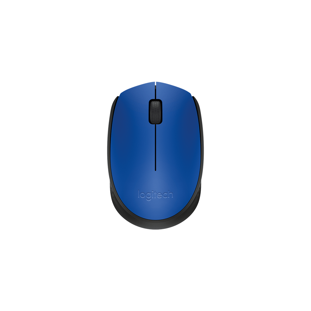 Logitech M171 Blue-K ratón Ambidextro RF inalámbrico Óptico 1000 DPI