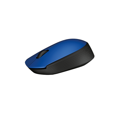 Logitech M171 Blue-K ratón Ambidextro RF inalámbrico Óptico 1000 DPI