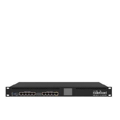 Mikrotik RB3011UIAS-RM router Gigabit Ethernet Negro