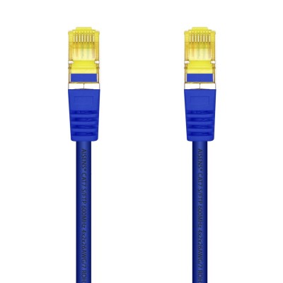 AISENS Cable De Red Latiguillo RJ45 LSZH Cat.7 600 MHz SFTP PIMF AWG26, Azul, 2.0 m
