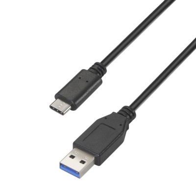 AISENS Cable USB 3.1 Gen 2 10 Gbps 3 A, Tipo CM-AM, Negro, 1.5m