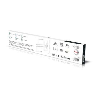 AISENS Soporte Eco Ultra Delgado Para MonitorЕМ 40kg De 37-70, Negro