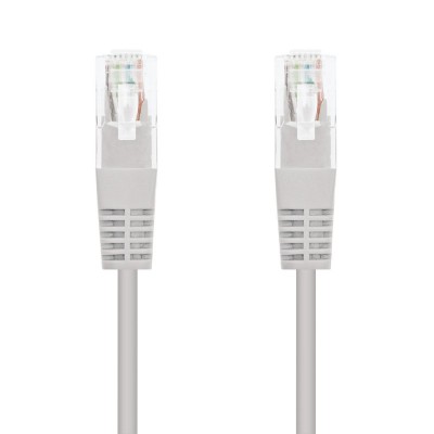 Nanocable Cable de red latiguillo RJ45 Cat.6 UTP AWG24, Gris, 1.5m