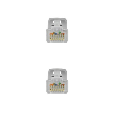 Nanocable Cable de red latiguillo RJ45 LSZH CAT.6A UTP AWG24, Gris, 1.5 m