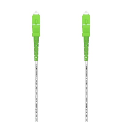 AISENS A152-0499 cable de fibra optica 15 m SC G.657.A2 Blanco
