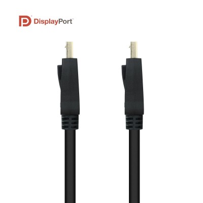 Nanocable Cable DISPLAYPORT 1.4 CERTIFICADO VESA, DPM – DPM, Negro, 0.5 m
