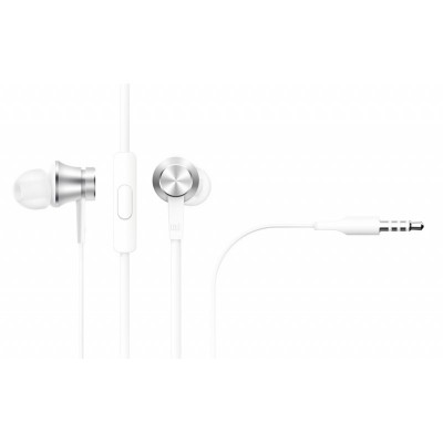 Xiaomi Mi In-Ear Headphones Basic Auriculares Alámbrico Dentro de oído LlamadasMúsica Plata, Blanco