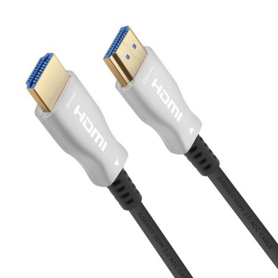 AISENS Cable HDMI V2.0 AOC Premium Alta Velocidad  HEC 4k@60Hz 18Gbps, AM-AM, Negro, 15m