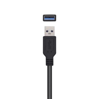 AISENS Cable USB 3.0 Prolongador Con Amplificador, Tipo AM-AH, Negro, 5.0m