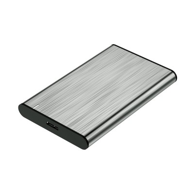 AISENS Caja Externa 2.5" ASE-2525GR 9.5mm SATA A USB 3.0  USB 3.1 Gen1, Gris