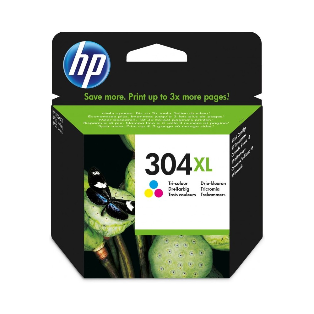 HP Cartucho de tinta Original 304XL tricolor