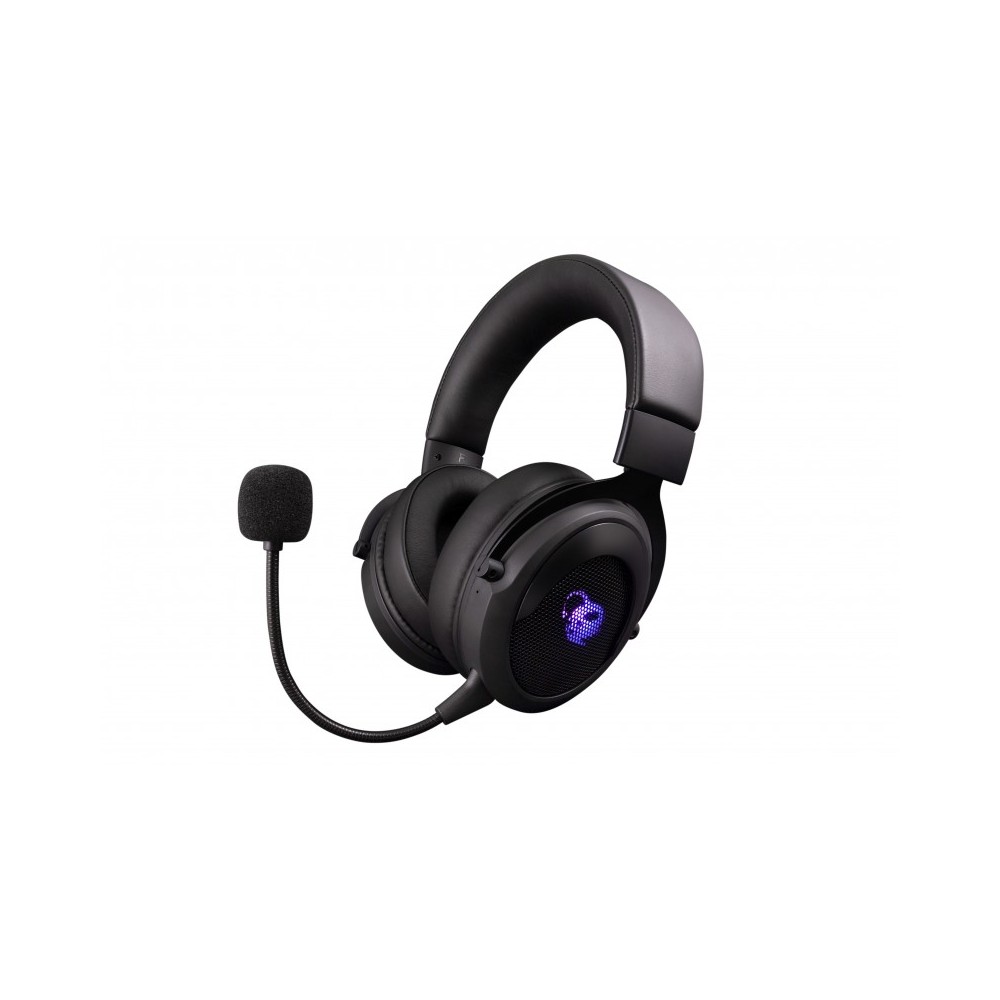 Deep Gaming RGB G01 PRO Auriculares Inalámbrico y alámbrico Diadema Juego USB Tipo C Negro