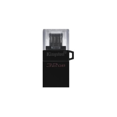 Kingston Technology DataTraveler microDuo3 G2 unidad flash USB 32 GB USB Type-A  Micro-USB 3.2 Gen 1 (3.1 Gen 1) Negro