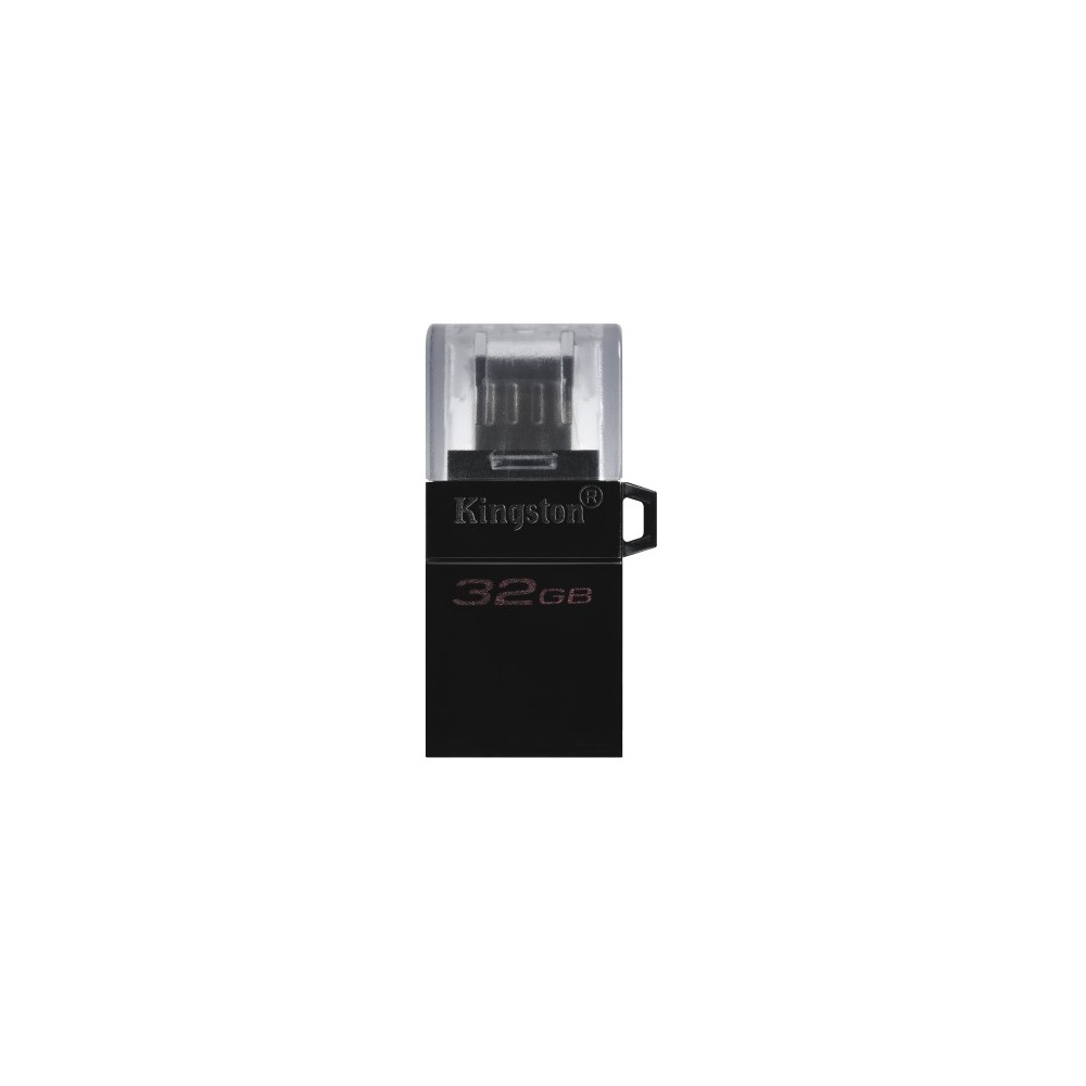 Kingston Technology DataTraveler microDuo3 G2 unidad flash USB 32 GB USB Type-A  Micro-USB 3.2 Gen 1 (3.1 Gen 1) Negro