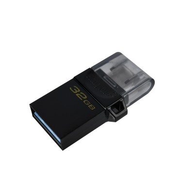 Kingston Technology DataTraveler microDuo3 G2 unidad flash USB 32 GB USB Type-A  Micro-USB 3.2 Gen 1 (3.1 Gen 1) Negro
