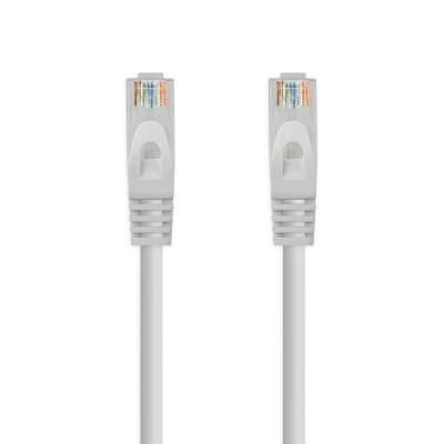 Nanocable Cable Red Latiguillo RJ45 LSZH CAT.6A UTP AWG24, Gris, 30 cm