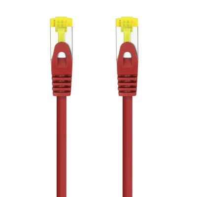 Nanocable Cable Red Latiguillo RJ45 LSZH CAT.6A SFTP AWG26, Rojo, 25 cm